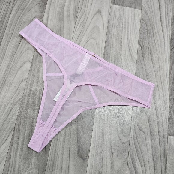 Hustler Naya Lilac High Waisted Thong Size US 12 - Picture 2 of 5